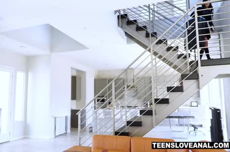 Мужик смог уболтать темноволосую Дженнифер Уайт потрахаться