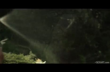 Две молодые брюнеточки балуются лесбийскими ласками